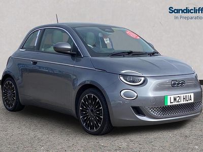 Used Fiat 500e La Prima 86 kW (118 HP) 2021 Grey Hatchback