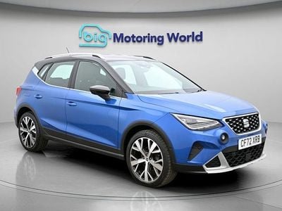 Used Seat Arona Xperience Lux 110 HP (80 kW) 2023 Blue SUV
