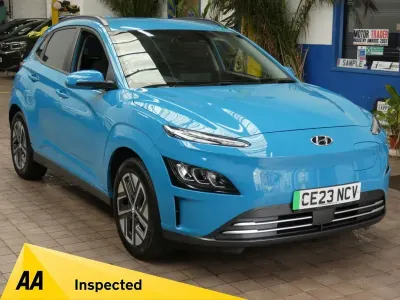 Used Hyundai Kona Premium 150 kW (204 HP) 2023 Blue SUV