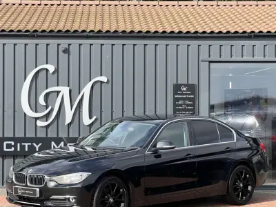 Usado BMW 320 Luxury Line 2014 Negro Berlina