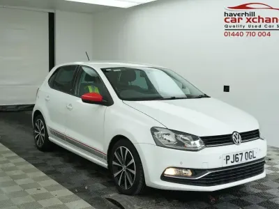 Used VW Polo Beats 60 HP (44 kW) 2017 White Hatchback