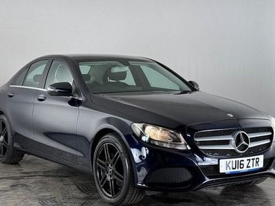 Used Mercedes C200 Executive 184 HP (135 kW) 2016 Blue Sedan