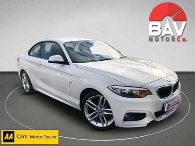 Used BMW 218 M Sport 2014 White Coupe
