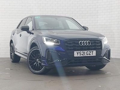 Used Audi Q2 Black Edition 150 HP (110 kW) 2021 Blue SUV