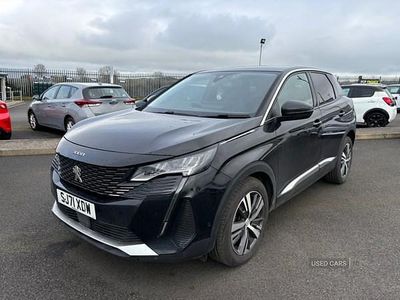 Black Used 2022 Peugeot 3008 Allure Hatchback | £15,995 (Fair price)