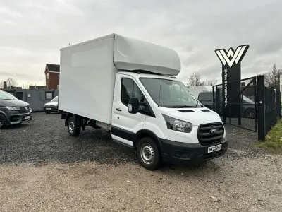 Używany Ford Transit 130 KM (95 kW) 2022 Biały Kabriolet