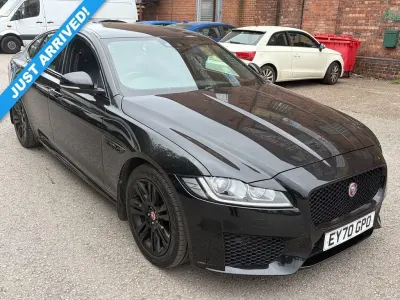 Used Jaguar XF Chequered Flag 180 HP (132 kW) 2020 Black Sedan