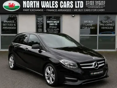 Used Mercedes B180 Executive 2016 Black Hatchback