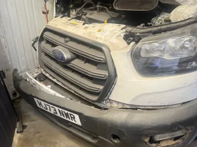 Used Ford Transit 130 HP (95 kW) 2023 White Van