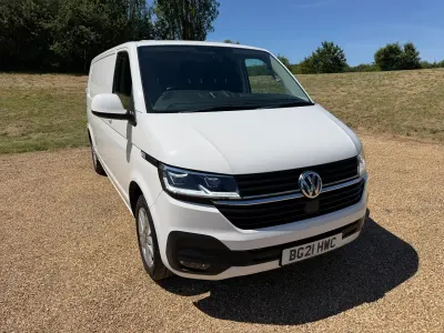 Used VW T6.1 Advance 83 kW (113 HP) 2021 White Van
