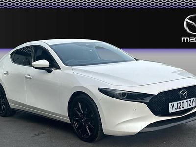 White Used 2020 Mazda 3 Inclusive Hatchback | £13,288 (Fair price)