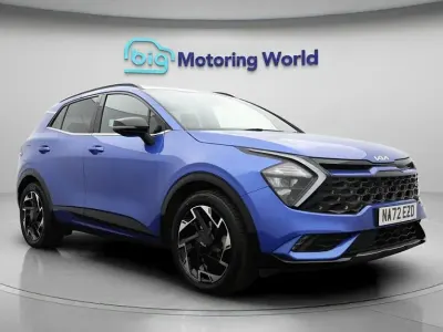 Used Kia Sportage GT-Line 261 HP (191 kW) 2022 Blue SUV