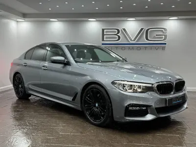 Begagnad BMW 520 M Sport 2017 Blå Sedan