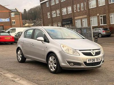 Silver Used 2008 Vauxhall Corsa Design Edition Hatchback | £1,499 (Fair price)