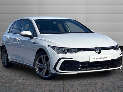 Used VW Golf VIII R-line 150 HP (110 kW) 2023 White Hatchback