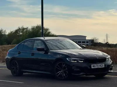 Used BMW 320 M Sport 2020 Black Sedan