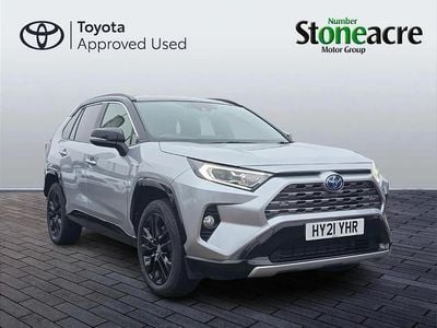 Used Toyota RAV4 Hybrid 214 HP (157 kW) 2021 Silver SUV