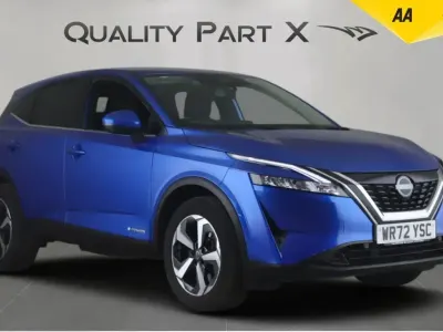 Używany Nissan Qashqai N-Connecta 190 KM (139 kW) 2022 Niebieski SUV