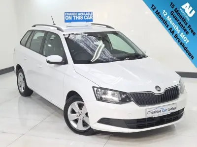 Used Skoda Fabia SE 2016 White Estate