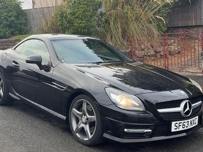 Black Used 2013 Mercedes SLK250 AMG Cabriolet | £5,950 (Fair price)