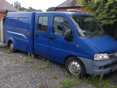 Used Fiat Ducato 2002 Blue Van