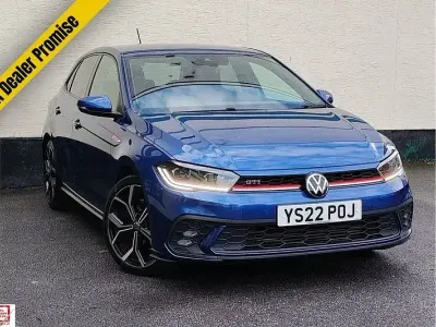 Begagnad VW Polo GTI 207 HK (152 kW) 2022 Blå Halvkombi