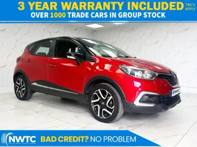 Used Renault Captur Dynamique 90 HP (66 kW) 2018 Red SUV