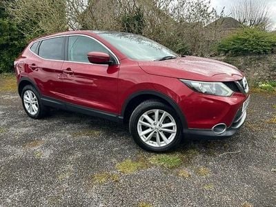 Used Nissan Qashqai Acenta+ 110 HP (80 kW) 2015 Red SUV