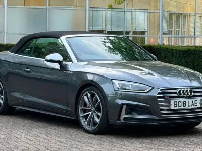 Used Audi S5 Cabriolet Performance 354 HP (260 kW) 2018 Grey Cabriolet