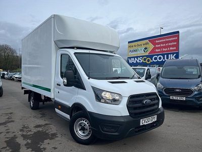 Used Ford Transit 130 HP (95 kW) 2020 White Cabriolet