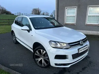 Used VW Touareg R-line 245 HP (180 kW) 2014 White SUV