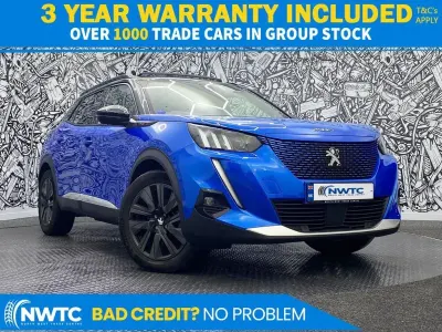 Used Peugeot 2008 GTi 100 kW (136 HP) 2020 Blue SUV
