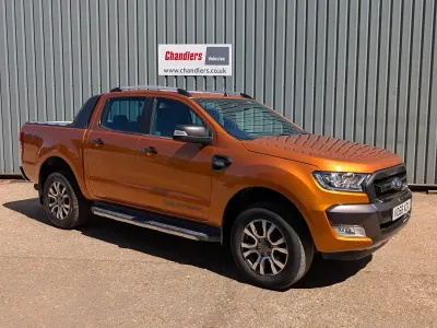 Used Ford Ranger Wildtrack 200 HP (147 kW) 2018 Orange Pickup