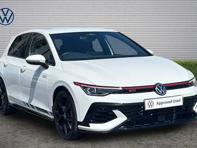 Used VW Golf VIII GTI Clubsport 300 HP (220 kW) 2025 White Hatchback