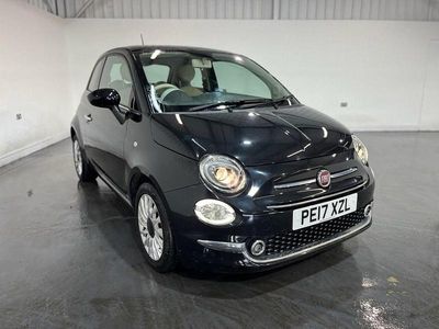 Used Fiat 500 Lounge 69 HP (50 kW) 2017 Black Hatchback