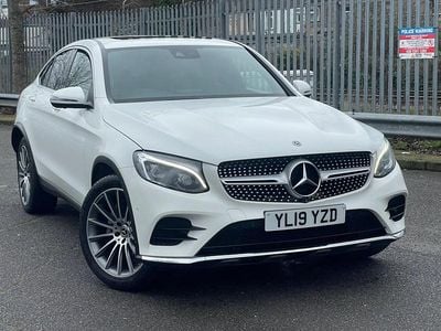 Used Mercedes GLC250 AMG Line Premium 2019 White Coupe