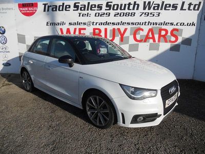 Used Audi A1 S-Line 2014 White Hatchback