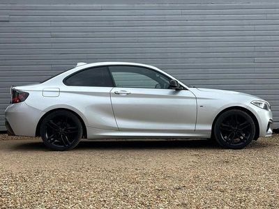 Begagnad BMW 218 M Sport 2014 Silver Sportkupé