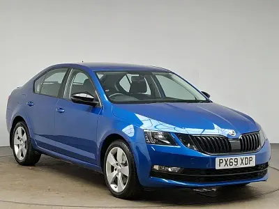 Used Skoda Octavia SE Drive 150 HP (110 kW) 2019 Blue Hatchback