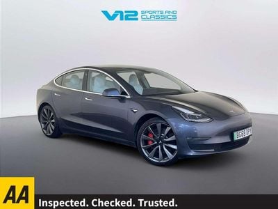 Used Tesla Model 3 Performance 330 kW (449 HP) 2019 Grey Sedan