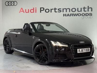Black Used 2018 Audi TT Roadster S-Line Cabriolet | £15,295 (Good price)