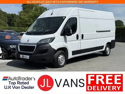 Used Peugeot Boxer Premium 140 HP (102 kW) 2023 White Van