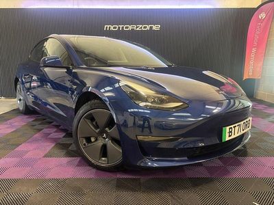 Blue Used 2021 Tesla Model 3 Long Range AWD Sedan | £16,995 (Fair price)