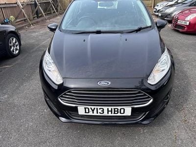 Used Ford Fiesta Zetec 2013 Black Hatchback