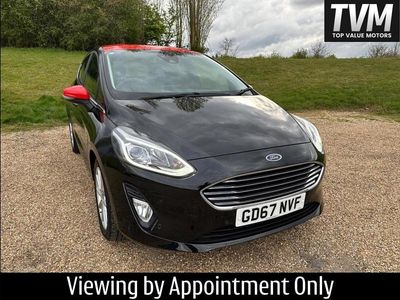 Used Ford Fiesta Titanium 125 HP (91 kW) 2017 Black Hatchback