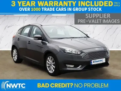 Used Ford Focus Titanium 125 HP (91 kW) 2015 Grey Hatchback