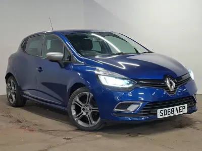 Used Renault Clio GT-Line 90 HP (66 kW) 2018 Blue Hatchback