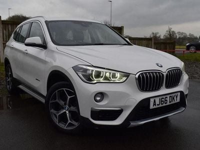 White Used 2017 BMW X1 xLine SUV | £13,995 (Fair price)