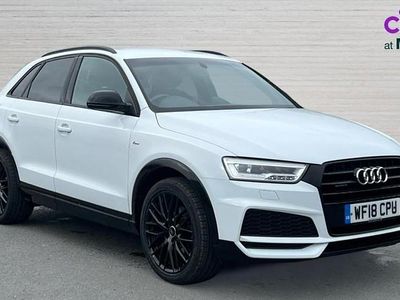 Used Audi Q3 Black Edition 150 HP (110 kW) 2018 White SUV