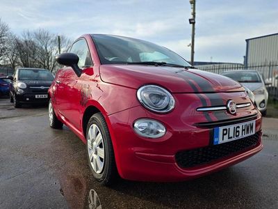 Used Fiat 500 Pop 69 HP (50 kW) 2016 Red Hatchback